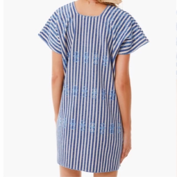 Blue Stripe Mini Sullivan Embroidered Caftan
TUCKERNUCK Size‎ XL - Picture 4 of 9